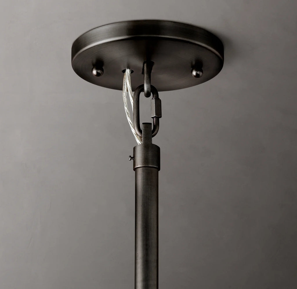36 Inch Tronchi Glass Tiered Chandelier - Cielo
