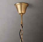 18 Inch Candelabra Crystal Chandelier - Rococo