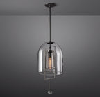 13 Inch Bell Glass Pendant Light - Fulcrum