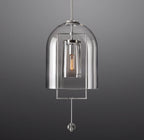 13 Inch Bell Glass Pendant Light - Fulcrum