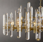 36 Inch Candelabra Crystal Chandelier - Bonnington