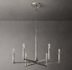 36 Inch Forged Candlestick Chandelier - Thaddeus