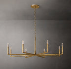 60 Inch Forged Candlestick Chandelier - Thaddeus