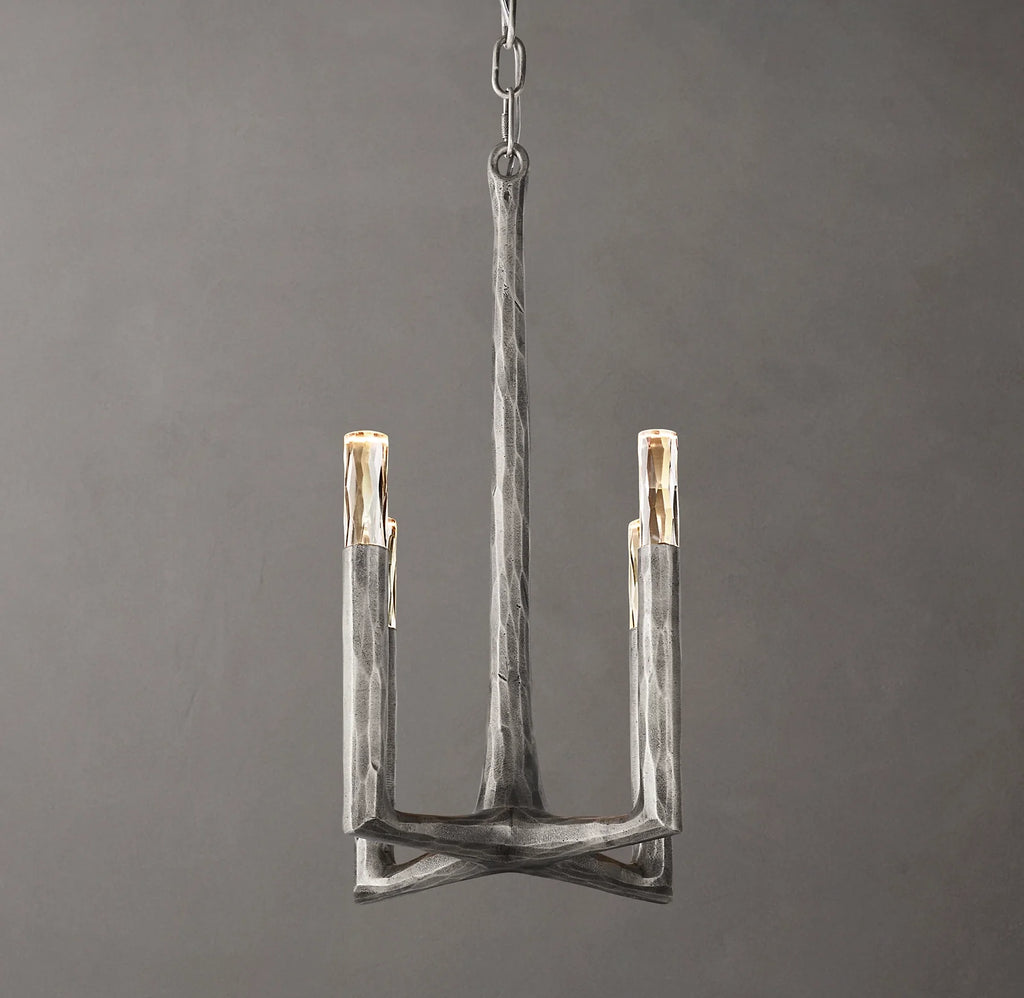 Forged Candlestick Pendant Light - Thaddeus
