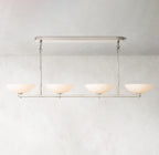 60 Inch Porcelain Bowl Round Chandelier - Vernet