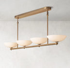 60 Inch Porcelain Bowl Round Chandelier - Vernet
