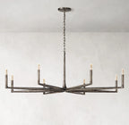 72 Inch Forged Candlestick Chandelier - Thaddeus