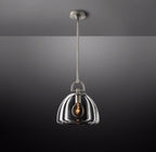 14 Inch Dome Crystal Pendant Light - Botanist