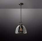 14 Inch Dome Crystal Pendant Light - Botanist