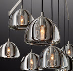 48 Inch Crystal Cluster Chandelier - Hemisphere