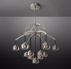 48 Inch Crystal Cluster Chandelier - Hemisphere